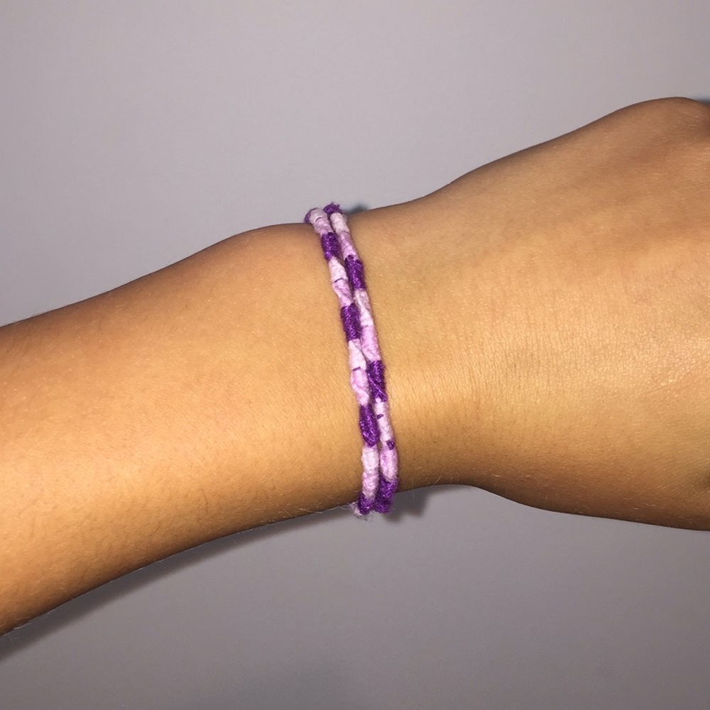 Homemade bracelets!! 💜
